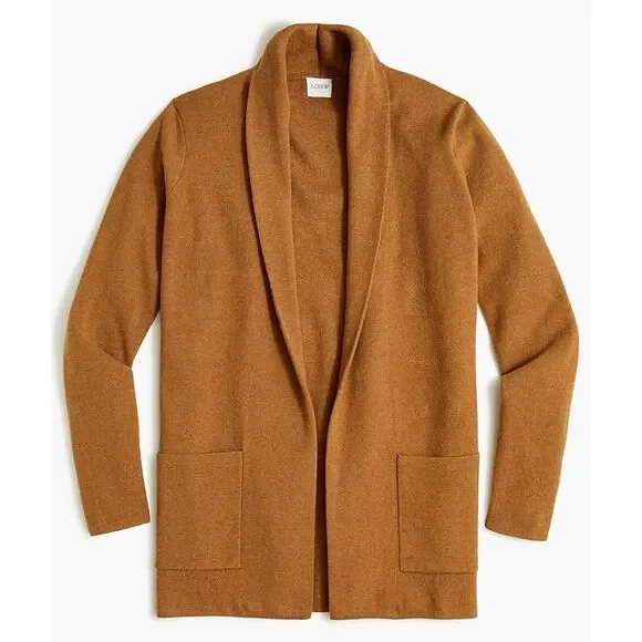 J. Crew Women's Cardigan in Camel Brown - Picture 3 of 8